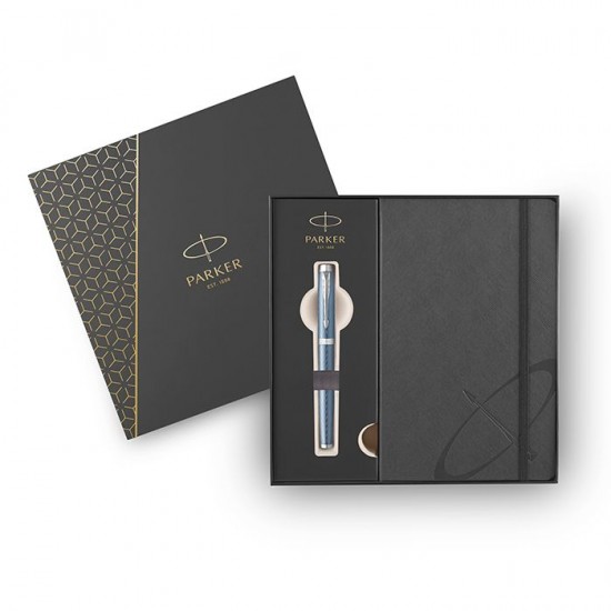 Πένα Parker I.M Premium Blue Grey CT Με Δώρο Σημειωματάριο Πένα Parker I.M Premium Blue Grey CT Με Δώρο Σημειωματάριο